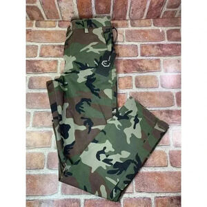 Rvca Weekend Straight Camo Pants sz 28x28 Youth New